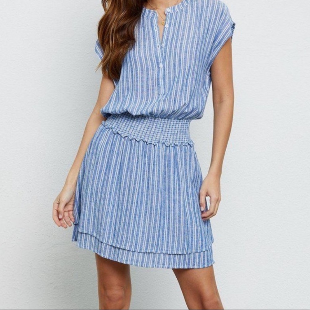 Rails Angelina Smocked Mini dress